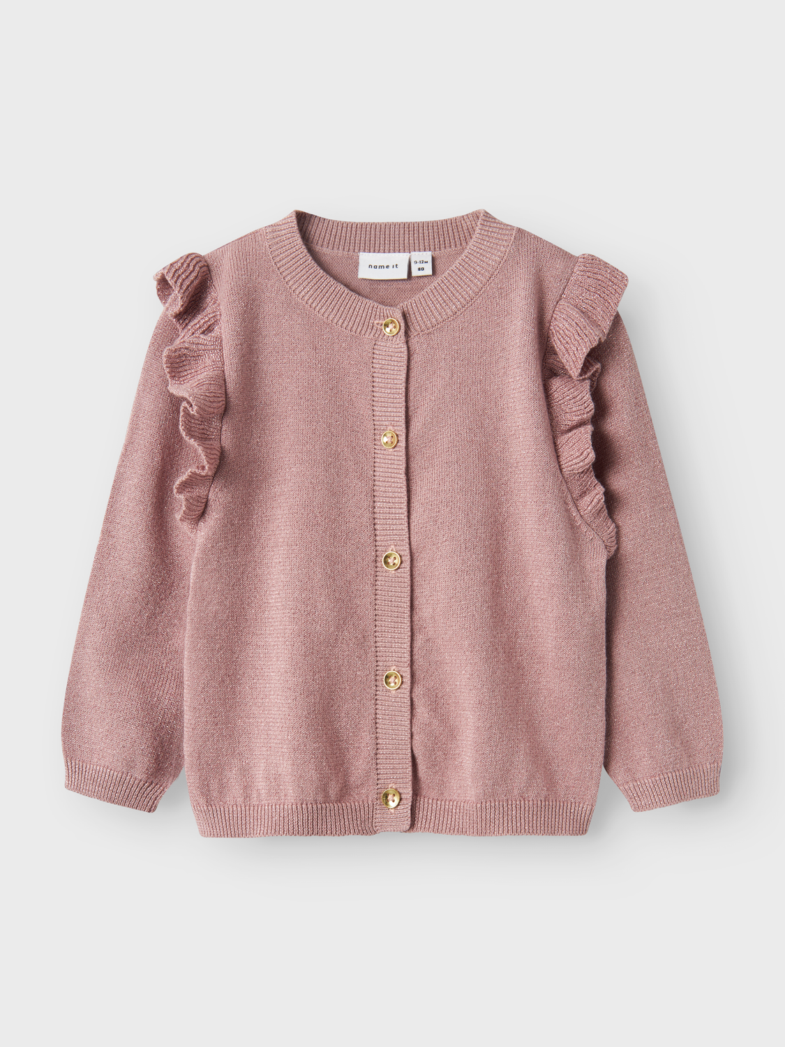 NMFABINNE Knit Cardigan - Deauville Mauve